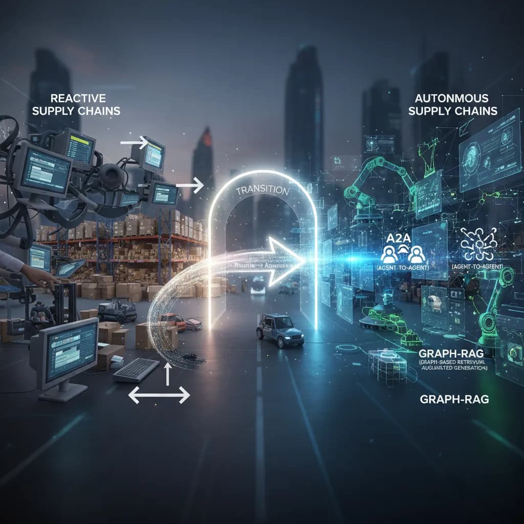 Reactive → Autonomous Supply Chains: A2A & Graph-RAG Cover