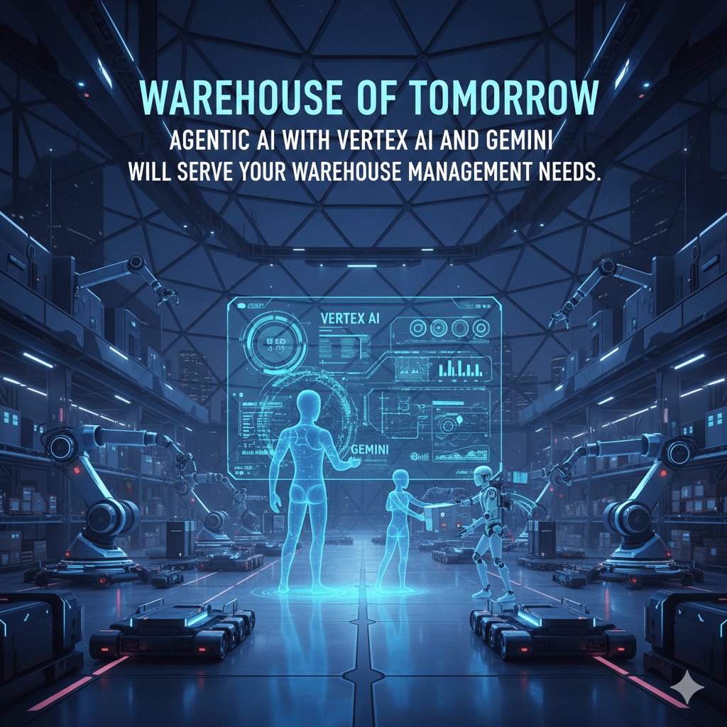 Warehouse of Tomorrow: How Agentic AI with Vertex AI and Gemini Will Serve Your Warehouse Management Needs Cover