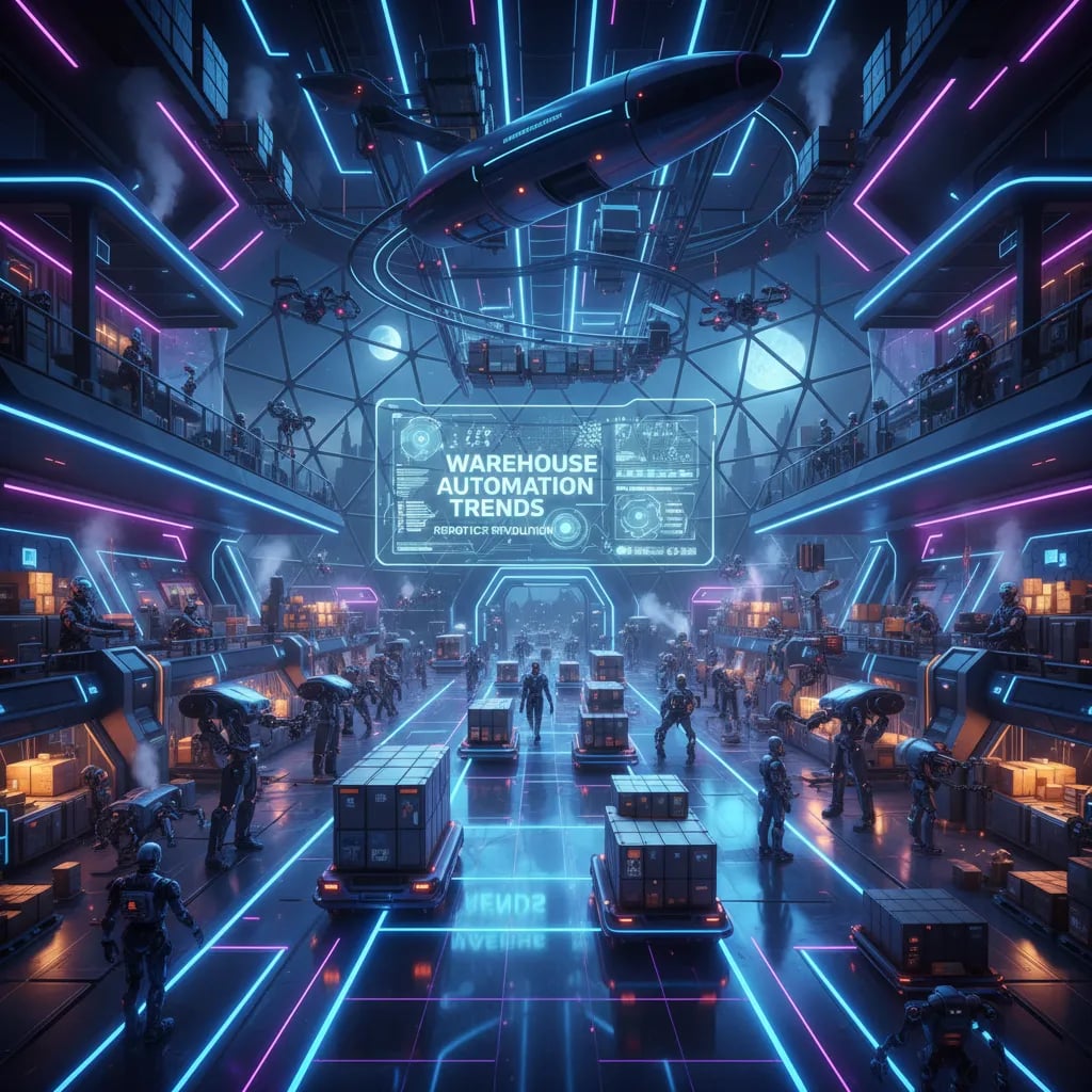 Warehouse Automation Trends 2026 — Robotics Revolution Cover