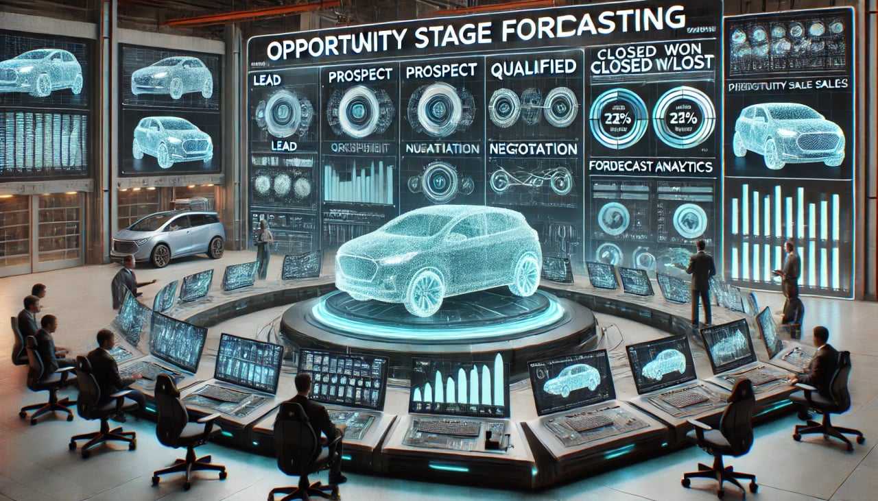Revving Up Sales: How Opportunity Stage Forecasting Transforms the Automotive Industry Cover